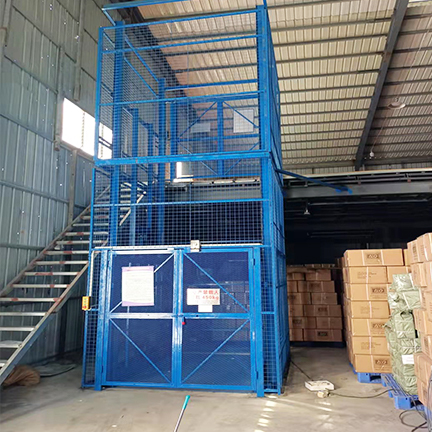 Factory hydraulic lift freight elevator